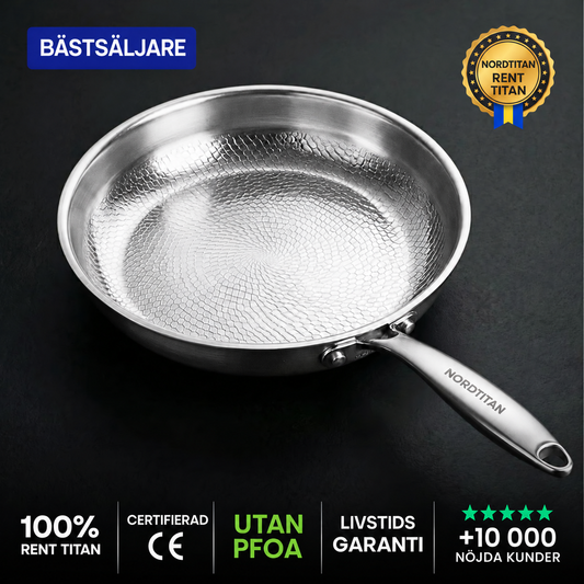 NORDTITAN – Stekpanna i rent titan
